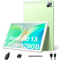 SIMPLORI Android 13 10palcový dotykový tablet, WiFi tablet, osmijádrový, 12 GB RAM + 128 GB ROM, (1 TB rozšiřitelné) 8 MP + 13 M